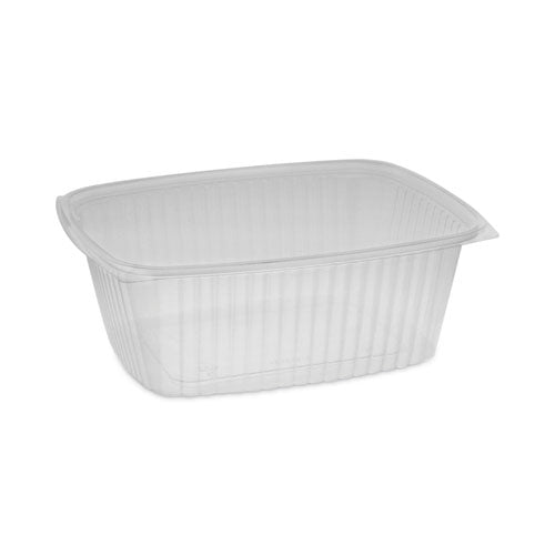 Showcase Deli Container, Base Only, 1-Compartment, 64 oz, 9 x 7.4 x 4, Clear, Plastic, 220/Carton-(PCTYCI850640000)