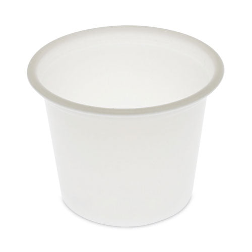 Plastic Portion Cup, 1 oz, Translucent, 200/Sleeve, 25 Sleeves/Carton-(PCTYS100)