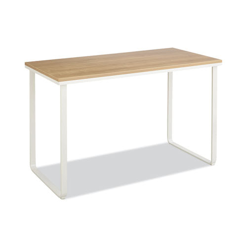 Steel Desk, 47.25" x 24" x 28.75", Beech/White-(SAF1943BHWH)