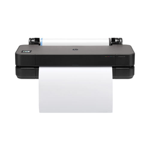 DesignJet T230 24" Large-Format Compact Wireless Plotter Printer with Extended Warranty-(HEW5HB07H)