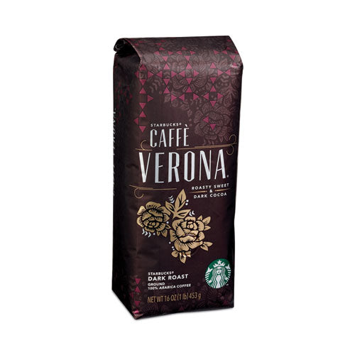 Coffee, Caffe Verona, 1 lb Bag, 6/Carton-(SBK11018131CT)