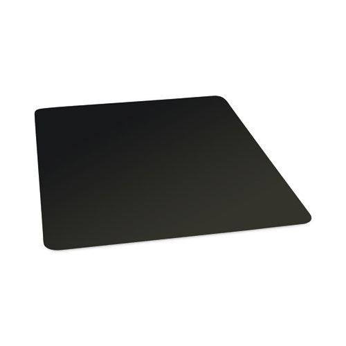 Floor+Mate, For Hard Floor to Medium Pile Carpet up to 0.75", 46 x 48, Black-(ESR121542)