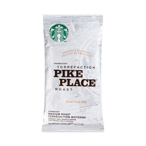 Coffee, Pike Place, 2.7 oz Packet, 72/Carton-(SBK11018197CT)