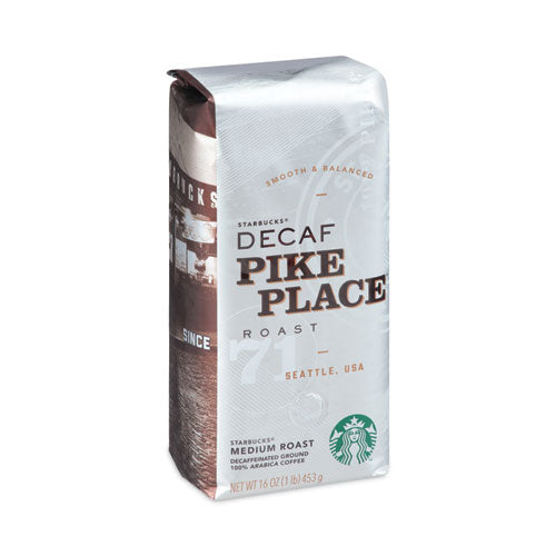 Coffee, Pike Place Decaf, 1 lb Bag, , 6/Carton-(SBK11029358CT)