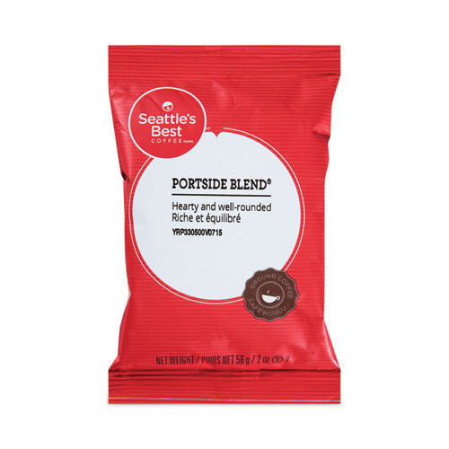 Premeasured Coffee Packs, Portside Blend, 2.1 oz Packet, 72/Carton-(SEA11008558CT)