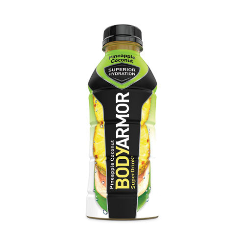SuperDrink Sports Drink, Pineapple Coconut, 16 oz Bottle, 12/Pack-(BDA10002511)