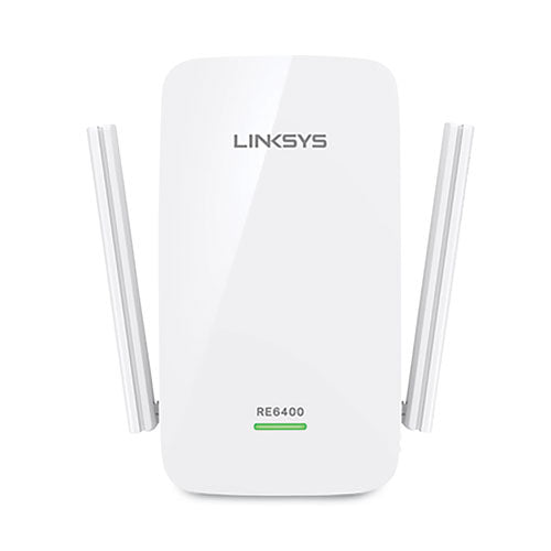 RE6400 Dual Band Wireless and Ethernet Extender, 1 Port, Dual-Band 2.4 GHz/5 GHz-(LNKRE6400)