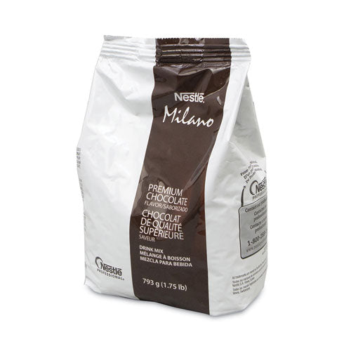 Milano Premium Chocolate Hot Cocoa Mix, 28 oz Packet, 4/Carton-(NES416818)