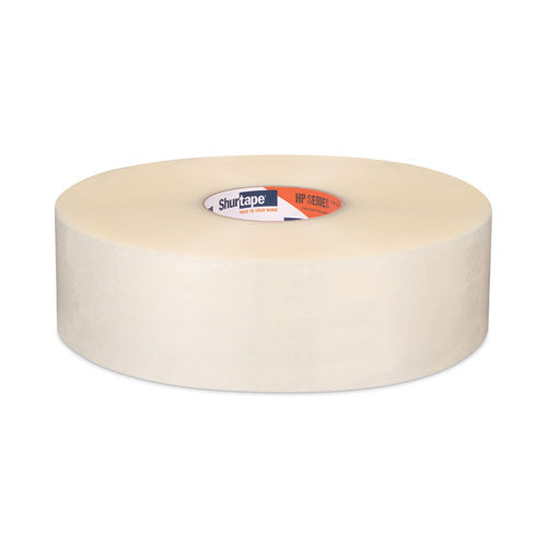 HP 100 General Purpose Grade Hot Melt Packaging Tape, 2.83" x 1,000 yds, Clear, 4/Carton-(SHU208465)