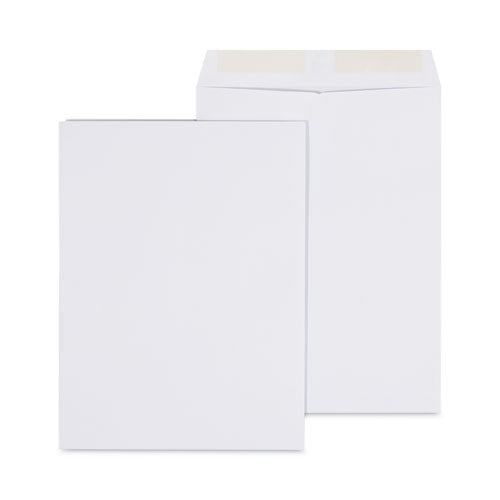 Peel Seal Strip Catalog Envelope, #10 1/2, Square Flap, Self-Adhesive Closure, 9 x 12, White, 100/Box-(UNV40100)