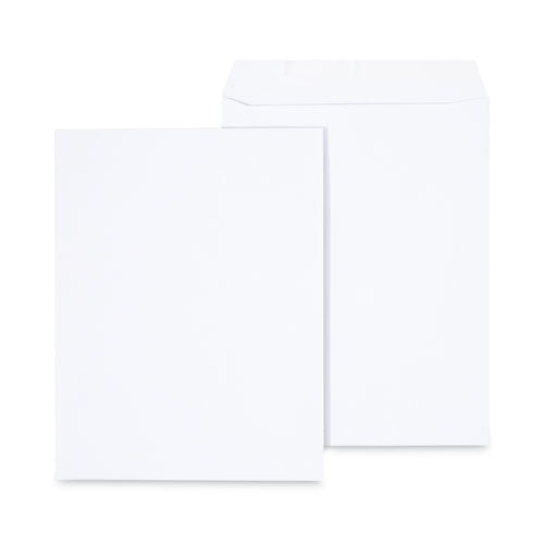 Peel Seal Strip Catalog Envelope, #13 1/2, Square Flap, Self-Adhesive Closure, 10 x 13, White, 100/Box-(UNV40101)