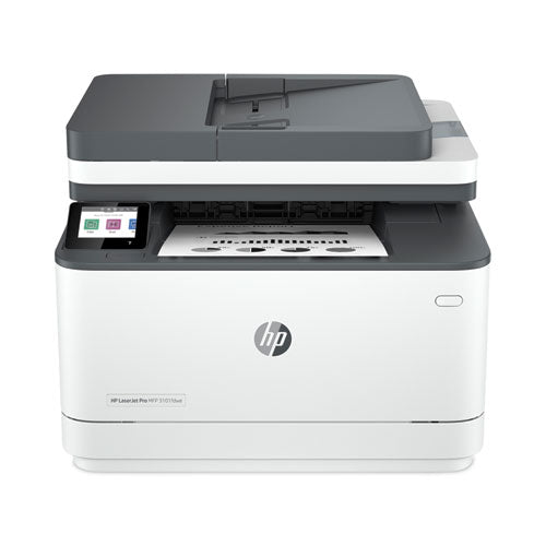 LaserJet Pro MFP 3101fdwe Multifunction Laser Printer, Copy/Fax/Print/Scan-(HEW3G628E)