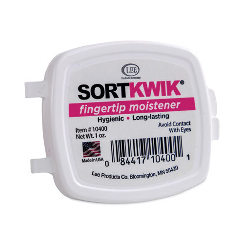 Sortkwik Fingertip Moisteners, 1 oz, Pink-(LEE10400)