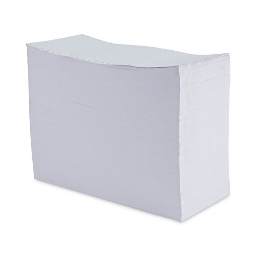 Continuous-Feed Index Cards, Unruled, 3 x 5, White, 4,000/Carton-(UNV63135)