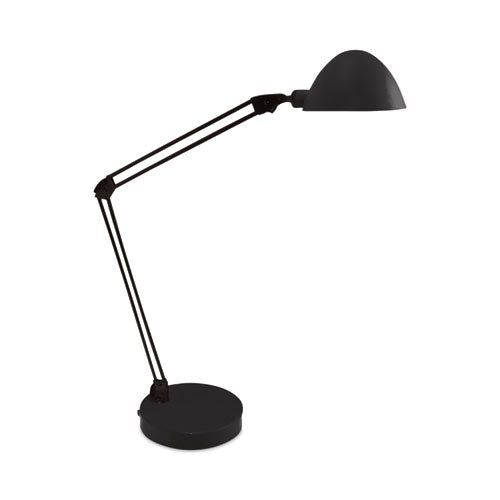 LED Desk and Task Lamp, 5W, 5.5w x 13.38d x 21.25h, Black-(LEDL9142BK)