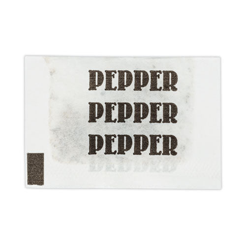 Pepper Packets, 0.1 g Packet, 3,000/Carton-(OFX15269)