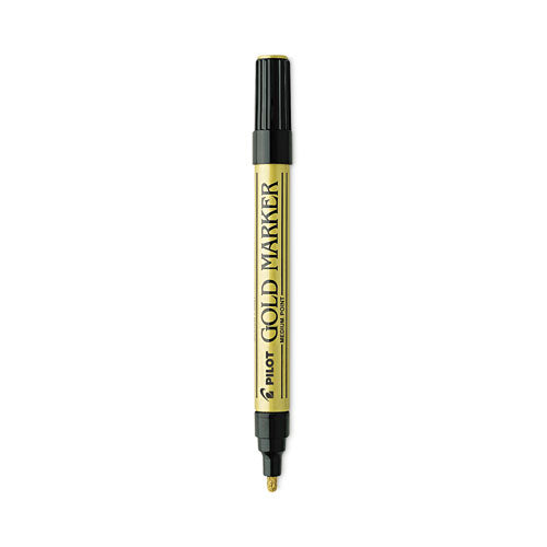 Creative Art and Crafts Marker, Medium 4.5 mm Brush Tip, Gold-(PIL41700)