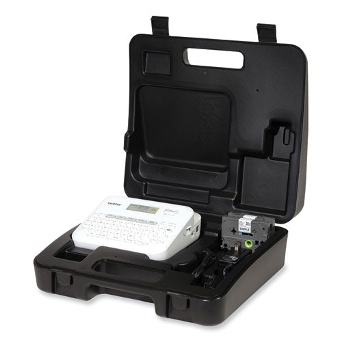 P-Touch PT-D410 Advanced Connected Label Maker with Storage Case, 20 mm/s, 6 x 14.2 x 13.3-(BRTPTD410VP)