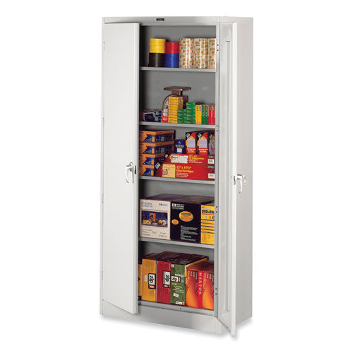 Deluxe Storage Cabinet, 36w x 18d x 78h, Light Gray-(TNN7818LGY)