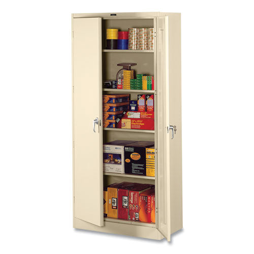 Deluxe Storage Cabinet, 36w x 18d x 78h, Sand-(TNN7818SD)