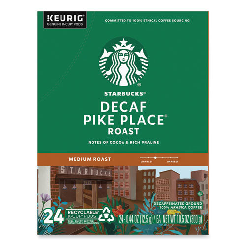 Pike Place Decaf Coffee K-Cups, 96/Carton-(SBK011111161CT)