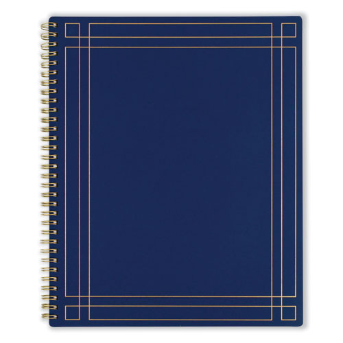 Simplified Planner by Emily Ley: Weekly/Monthly Book, 11 x 8.5, Navy Blue/Gold Cover, 12-Month (Jan-Dec): 2023-(AAGEL9490523)