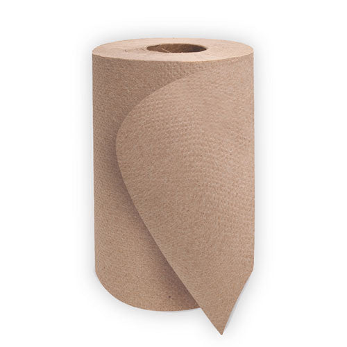 Morsoft Universal Roll Towels, 1-Ply, 7.88" x 300 ft, Brown, 12 Rolls/Carton-(MOR12300R)