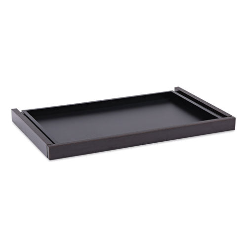 Alera Valencia Series Center Drawer, Laminate, 24.5w x 15d x 2h, Espresso-(ALEVA312414ES)