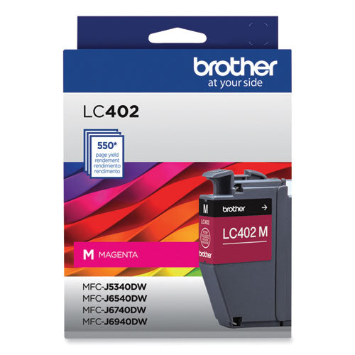 LC402MS Ink, 550 Page-Yield, Magenta-(BRTLC402MS)