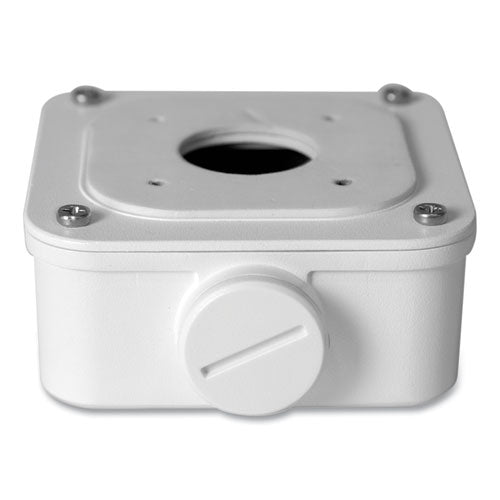 Mini Bullet Camera Junction Box, 3.66 x 3.66 x 1.54, White-(ADEACSJ104)