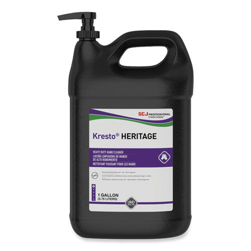 Kresto Heritage Heavy Duty Hand Cleaner, Fresh Scent, 1 gal Bottle Refill, 4/Carton-(SJN9102)