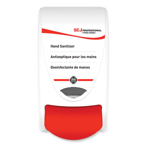 Sanitizer Dispenser, 1 L, 4.92 x 4.6 x 9.25, White, 15/Carton-(SJNIFS1LDS)