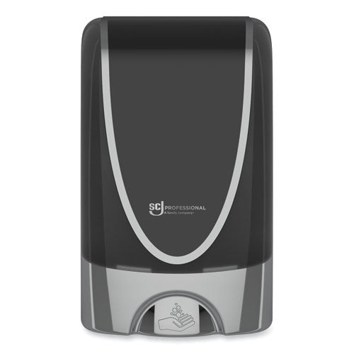 TouchFREE Ultra Dispenser, 1.2 L, 6.7 x 4 x 10.9, Black/Chrome, 8/Carton-(SJNTF2CHR)