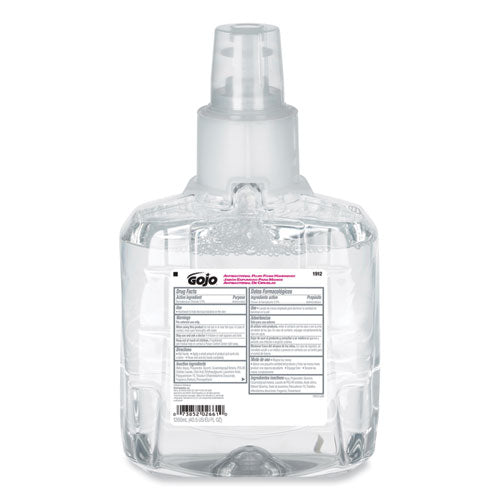 Antibacterial Foam Hand Wash Refill, For LTX-12 Dispenser, Plum Scent, 1,200 mL Refill, 2/Carton-(GOJ191202CT)