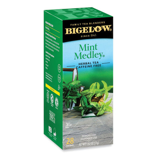 Mint Medley Herbal Tea, 28/Box-(BTC10393)