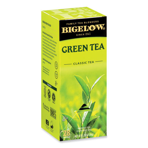 Single Flavor Tea, Green, 28 Bags/Box-(BTC00388)