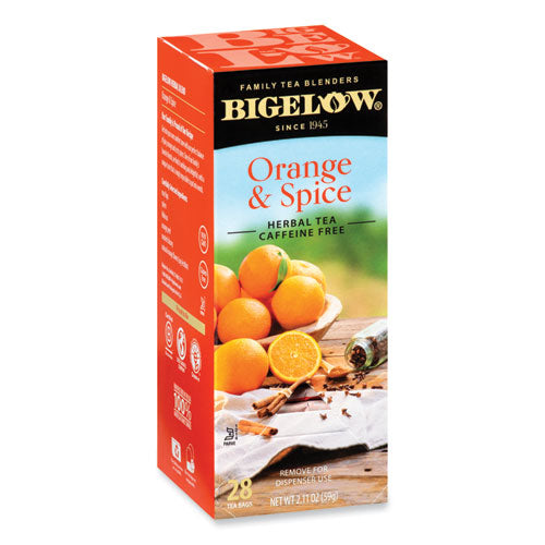 Orange and Spice Herbal Tea, 28/Box-(BTC10398)