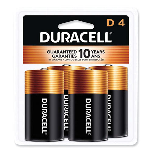 CopperTop Alkaline D Batteries, 4/Pack-(DURMN1300R4Z)