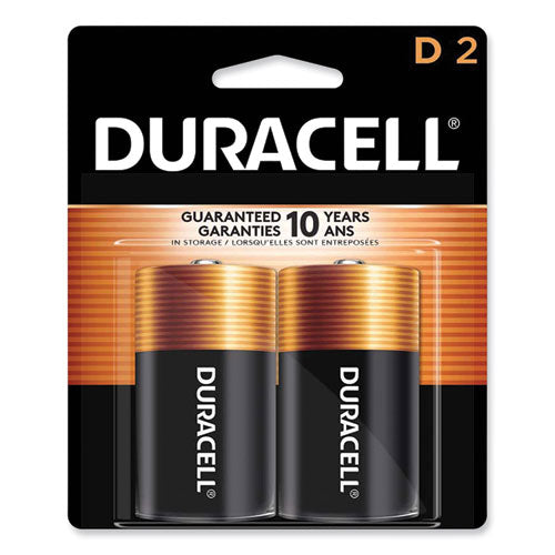 CopperTop Alkaline D Batteries, 2/Pack-(DURMN1300B2Z)
