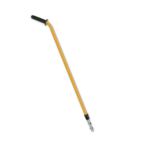 HYGEN 48-72" Quick-Connect Ergo Adjustable Handle, Black/Yellow-(RCPQ760)