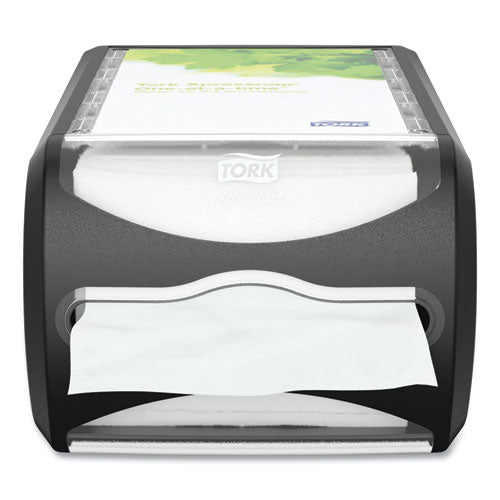Xpressnap Counter Napkin Dispenser, 7.5 x 12.1 x 5.7, Black-(TRK6432000)