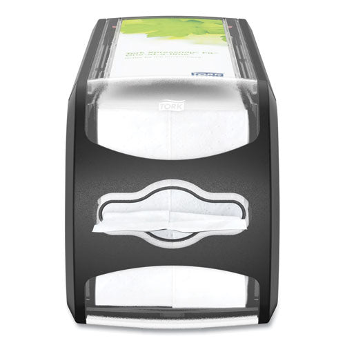 Xpressnap Fit Napkin Dispenser, Countertop, 4.8 x 12.8 x 5.6, Black-(TRK7432000)