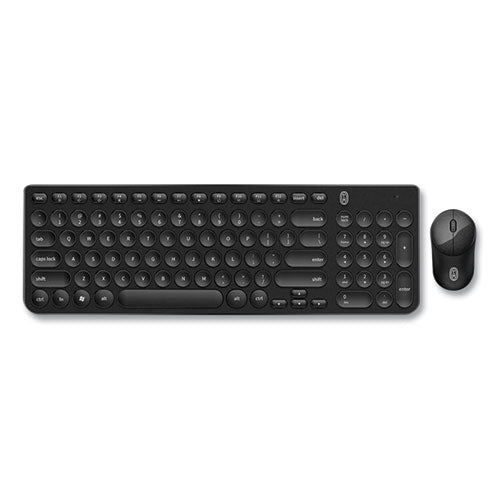Pro Wireless Keyboard & Optical Mouse Combo, 2.4 GHz Frequency, Black-(CELROBB3WBK)