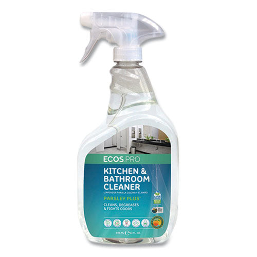 Parsley Plus All-Purpose Kitchen & Bathroom Cleaner, 32 oz Spray Bottle-(EOPPL97466)