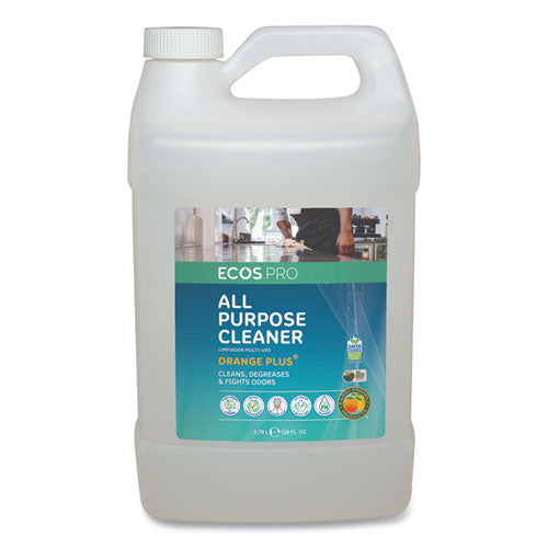 Orange Plus All Purpose Cleaner and Degreaser, Citrus Scent, 1 gal Bottle-(EOPPL970604)