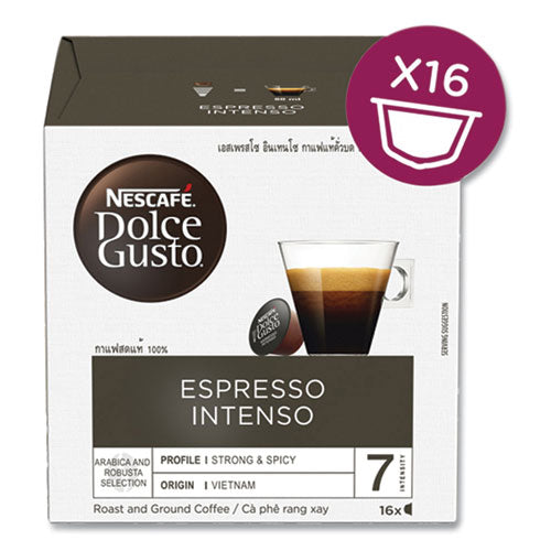 Espresso Intenso Coffee Capsules, 16/Box-(NES33907)