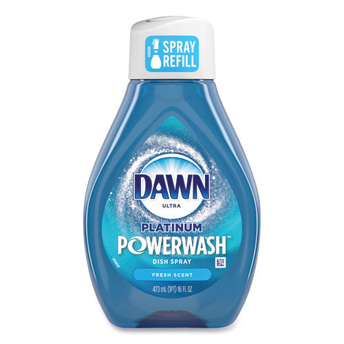 Platinum Powerwash Dish Spray Refill, Fresh Scent, 16 oz Refill Bottle-(PGC52366)