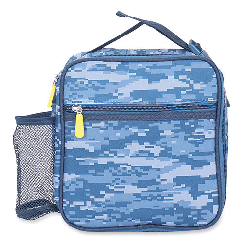 Lunch Bag, 600 Denier Polyester, 7.9 x 3.6 x 8.5, Digital Camo-(RLY60598)