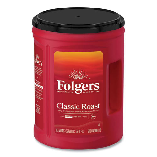 Coffee, Classic Roast, 40.3 oz Can-(FOL0529C)