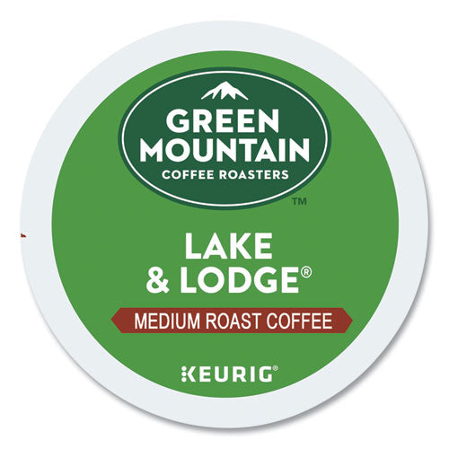 Lake and Lodge Coffee K-Cups, Medium Roast, 24/Box-(GMT6523)